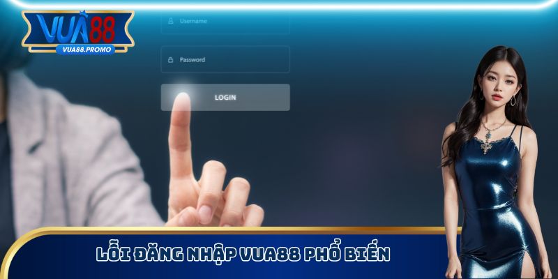 Lỗi đăng nhập Vua88 phổ biến